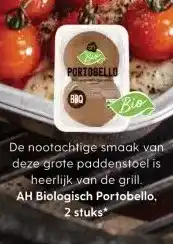 Albert Heijn AH Biologisch Portobello, 2 stuks* aanbieding