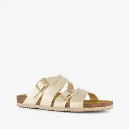 Scapino Hush Puppies dames slippers parelmoer aanbieding