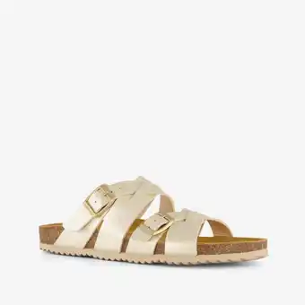 Scapino Hush Puppies dames slippers parelmoer aanbieding