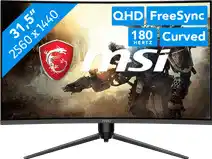 MediaMarkt MSI G32CQ5P - 31.5 inch - 2560 x 1440 (Quad HD) - 1 ms - 170 Hz aanbieding