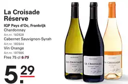 Sligro La Croisade Réserve aanbieding