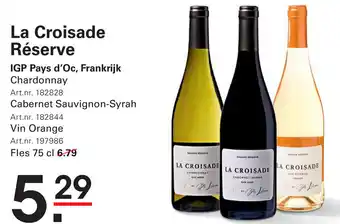 Sligro La Croisade Réserve aanbieding