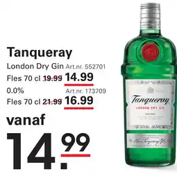 Sligro Tanqueray aanbieding