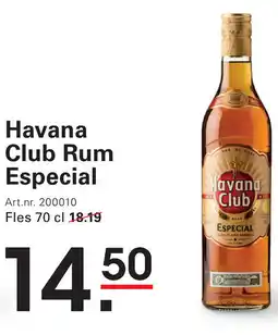 Sligro Havana Club Rum Especial aanbieding