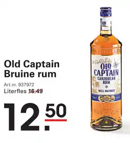 Sligro Old Captain Bruine rum aanbieding