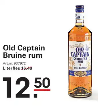 Sligro Old Captain Bruine rum aanbieding