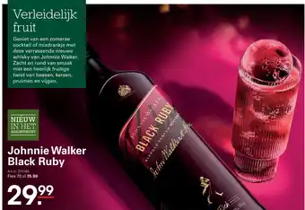 Sligro Johnnie Walker Black Ruby aanbieding