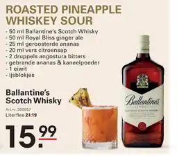 Sligro Ballantine's Scotch Whisky aanbieding