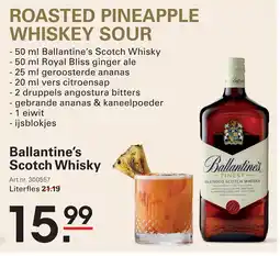 Sligro Ballantine's Scotch Whisky aanbieding