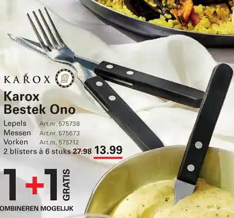 Sligro Karox Bestek Ono aanbieding