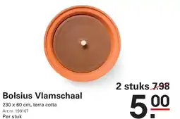 Sligro Bolsius Vlamschaal aanbieding