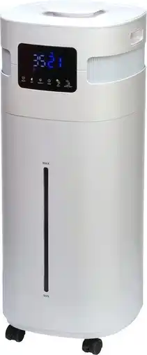 Bol.com Qlima H 824 - Luchtbevochtiger - Ionisator - 20L Reservoir - Hygrometer - Fluisterstil aanbieding