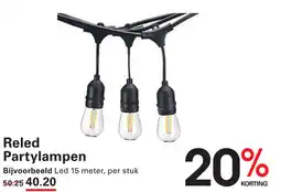 Sligro Reled Partylampen aanbieding