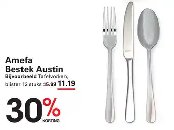 Sligro AmefaBestek Austin aanbieding