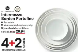 Sligro Intermezzo Borden Portofino aanbieding