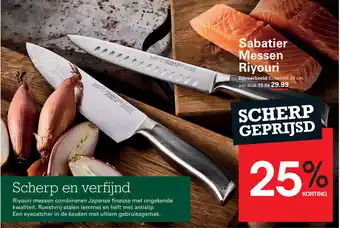Sligro Sabatier Messen Riyouri aanbieding