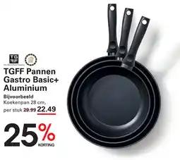 Sligro TGFF Pannen Gastro Basic+ Aluminium aanbieding