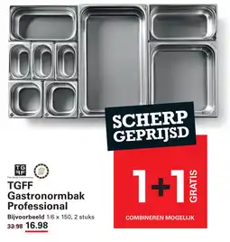 Sligro TGFF Gastronormbak Professional aanbieding
