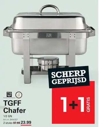 Sligro TGFF Chafer aanbieding
