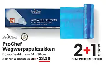 Sligro Pro Chef Wegwerpspuitzakken aanbieding