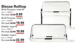 Sligro Biesse Rolltop aanbieding