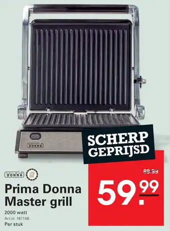 Sligro Prima Donna Master grill aanbieding