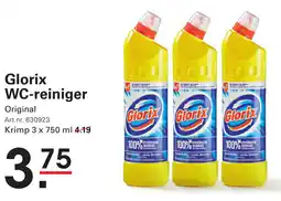 Sligro Glorix WCREINIGING reiniger aanbieding