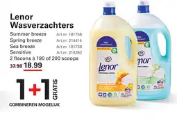 Sligro Lenor Wasverzachters aanbieding