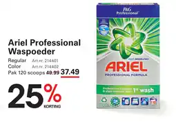 Sligro Ariel Professional Waspoeder aanbieding