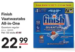 Sligro Finish Vaatwastabs All in One aanbieding