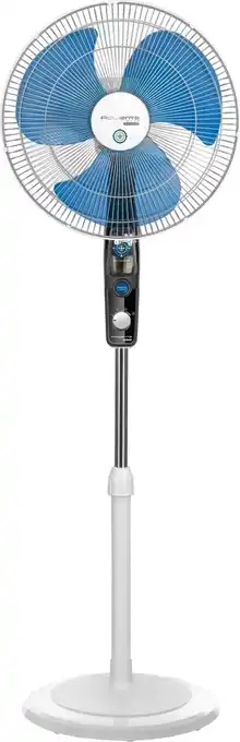 Bol.com Rowenta VU4210F0 - Statiefventilator - Blauw/wit aanbieding