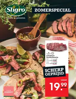 Sligro O'Sullivan Runderbavette aanbieding