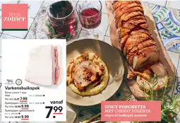 Sligro Varkensbuikspek aanbieding
