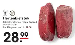 Sligro Hertenbiefstuk aanbieding