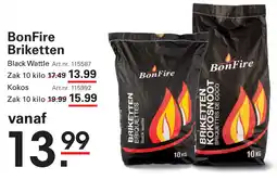 Sligro BonFire Briketten aanbieding