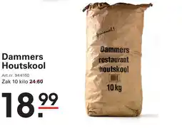 Sligro Dammers Houtskool aanbieding