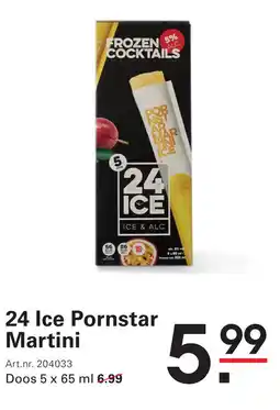 Sligro 24 Ice Pornstar Martini aanbieding