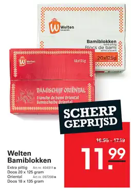 Sligro Welten Bamiblokken aanbieding
