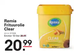 Sligro Remia Frituurolie Clear aanbieding