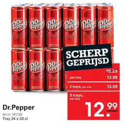 Sligro Dr.Pepper aanbieding