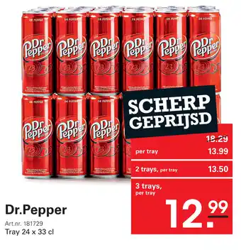 Sligro Dr.Pepper aanbieding