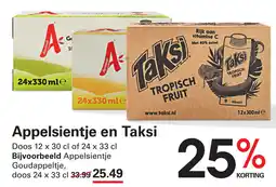 Sligro Appelsientje en Taksi aanbieding