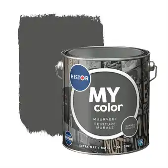 Praxis Histor muurverf My Color extra mat Summer Shadow 2,5L aanbieding