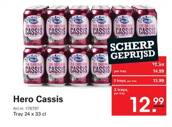 Sligro Hero Cassis aanbieding
