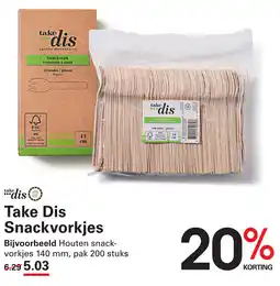 Sligro Take Dis Snackvorkjes aanbieding