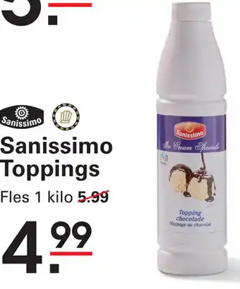 Sligro Sanissimo Toppings aanbieding