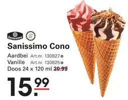 Sligro Sanissimo Cono aanbieding