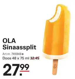 Sligro OLA Sinaassplit aanbieding