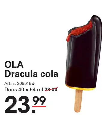 Sligro OLA Dracula cola aanbieding