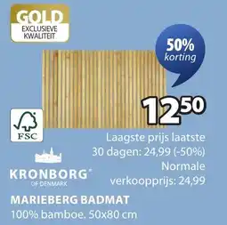 Jysk Marieberg badmat aanbieding